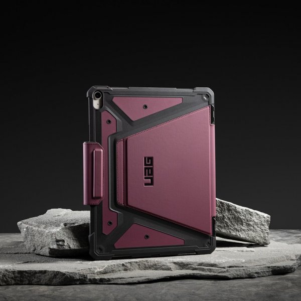 Urban Armor Gear (UAG) iPad Air 13 (M2/M3/M4) Fodral Metropolis SE Bordeaux