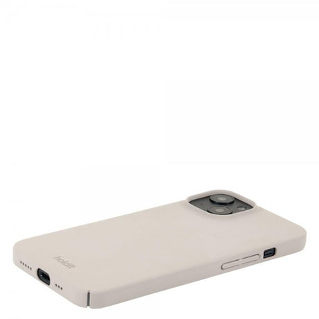 holdit iPhone 15 Skal Slim Case Light Beige