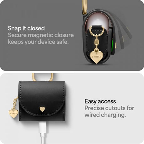Spigen AirPods 4 Fodral Cyrill Mini Bag Svart