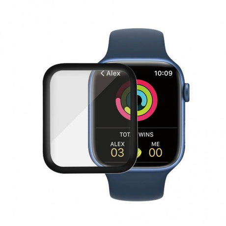 PanzerGlass Apple Watch 45mm Skärmskydd Antibacterial Svart