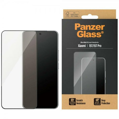 PanzerGlass Xiaomi 15T/15T Pro Skärmskydd Ultra-Wide Fit