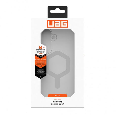 Urban Armor Gear (UAG) Samsung Galaxy S26 Plus Skal Plyo MagSafe Ice/Silver