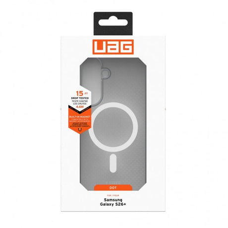 Urban Armor Gear (UAG) Samsung Galaxy S26 Plus Skal Dot MagSafe True Clear Ice/Ash