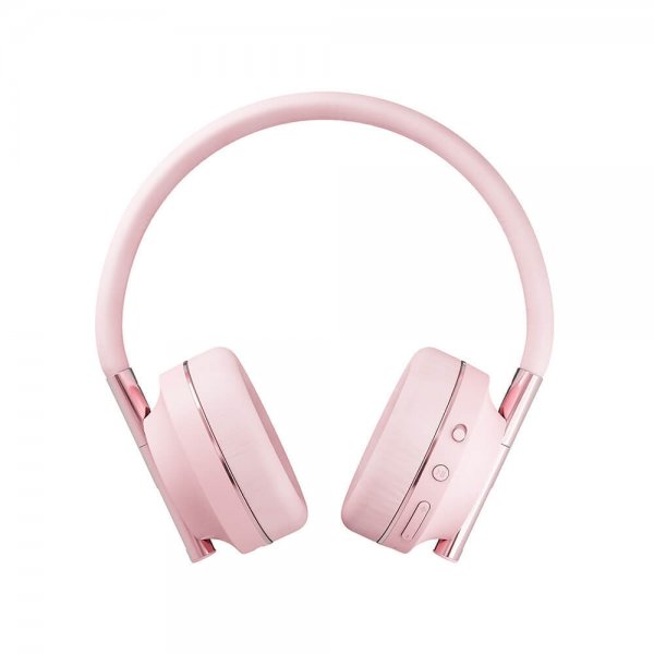 Happy Plugs Play Youth Headphones Rosa Guld