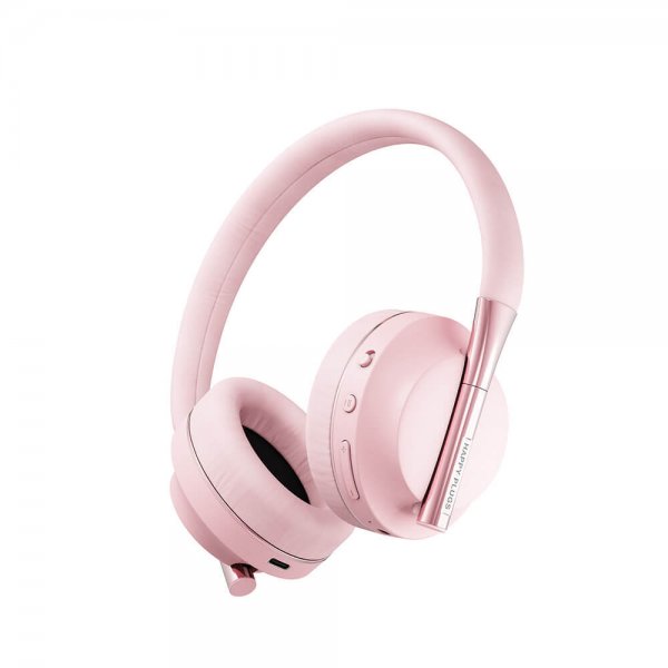 Happy Plugs Play Youth Headphones Rosa Guld
