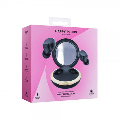 Happy Plugs Hörlurar Adore In-Ear Svart