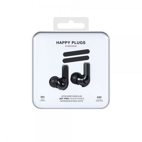 Happy Plugs Hörlurar Joy Pro In-Ear ANC Svart
