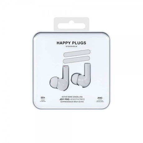 Happy Plugs Hörlurar Joy Pro In-Ear ANC Vit