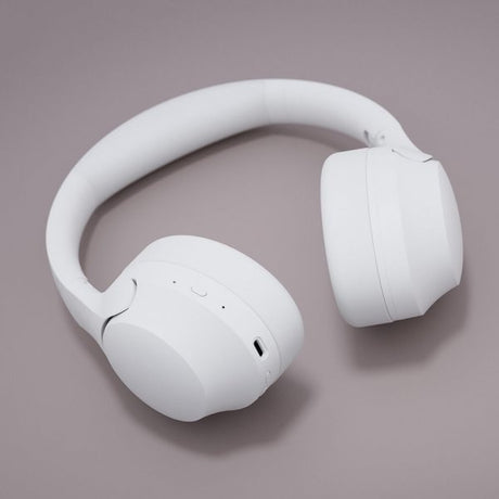 Happy Plugs Trådlösa Hörlurar Play Pro ANC Over-Ear Vit