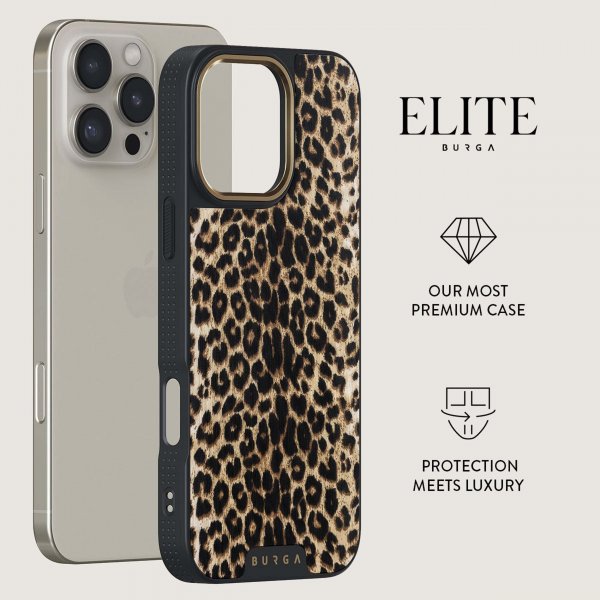 Burga iPhone 15 Pro Max Skal Elite Dark MagSafe Player