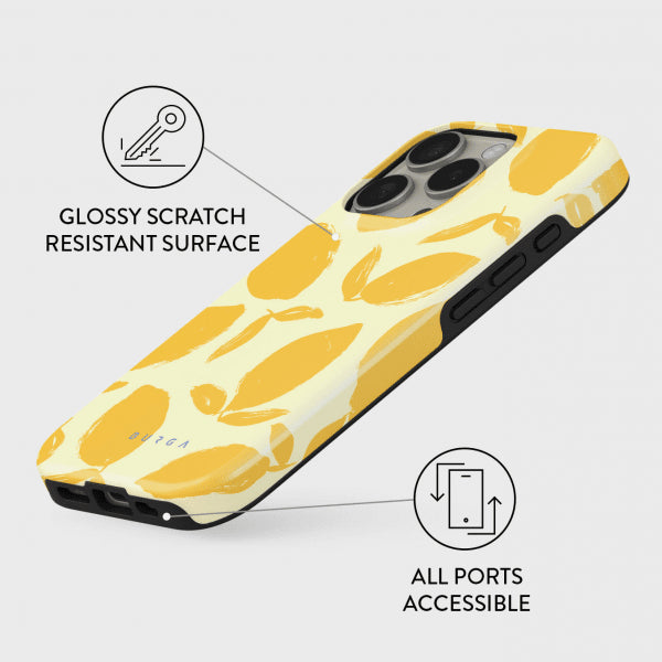 Burga iPhone 15 Pro Max Skal Tough MagSafe Lemon Tart