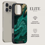 Burga iPhone 14 Skal Elite Dark MagSafe Emerald Pool