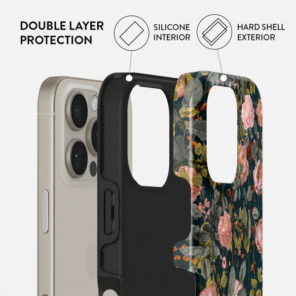 Burga iPhone 15 Plus Skal Tough MagSafe Bloomy Garden