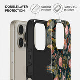 Burga iPhone 15 Plus Skal Tough MagSafe Bloomy Garden