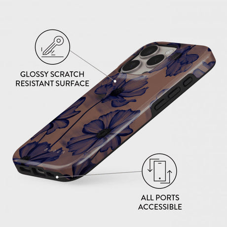 Burga iPhone 15 Skal Tough MagSafe Velvet Night