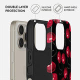 Burga iPhone 15 Skal Tough Cherrybomb
