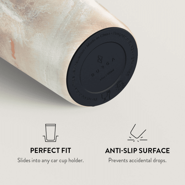 Burga Flaska Termosmugg med Lock och Sugrör Serene