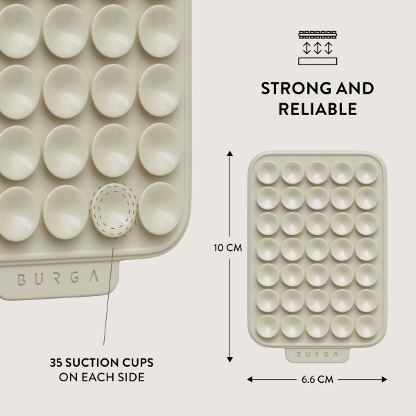 Burga StickPad Sticky Grip Grå