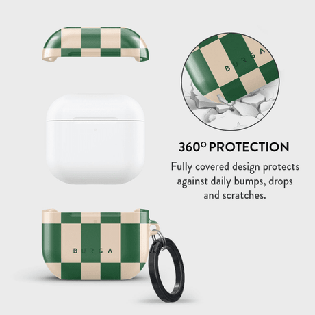 Burga AirPods 4 Skal Design Ivy League