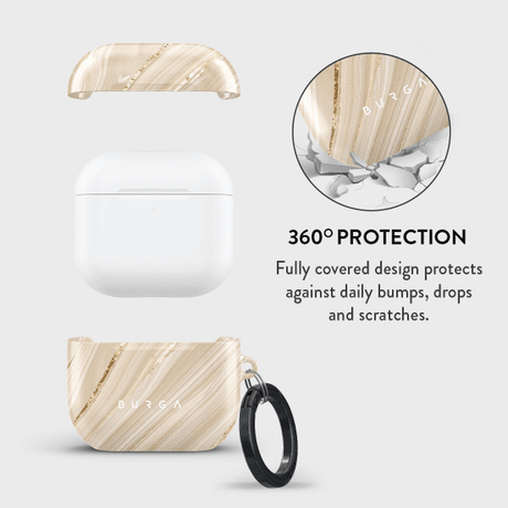 Burga AirPods 4 Skal Design Full Glam