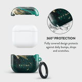 Burga AirPods 4 Skal Design Emerald Pool