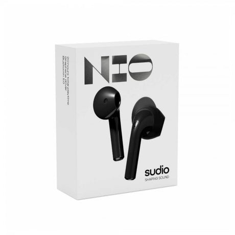 Sudio Hörlurar True Wireless NIO Svart