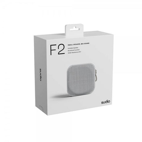 Sudio Trådlös Högtalare F2 20W IPX7 Vit
