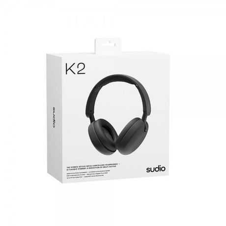 Sudio Hörlurar K2 Wireless ANC Over-Ear Svart