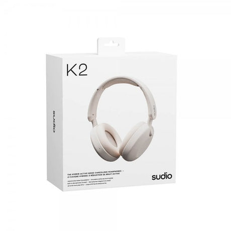 Sudio Hörlurar K2 Wireless ANC Over-Ear Vit