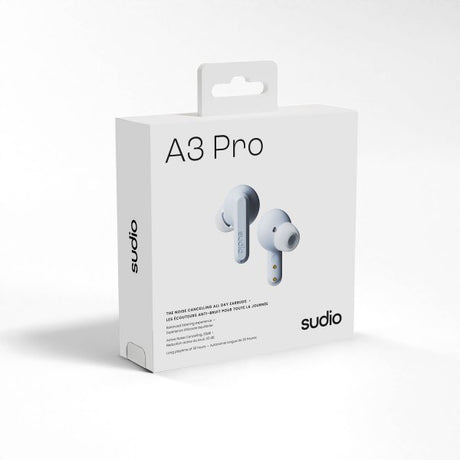 Sudio Trådlösa Hörlurar A3 Pro ANC Powder Blue
