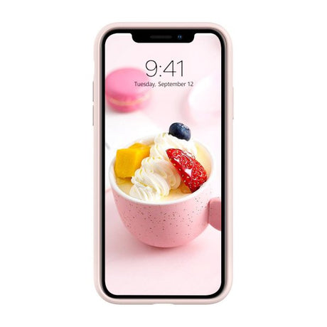 Rvelon iPhone 11 Skal Silikon Rosa