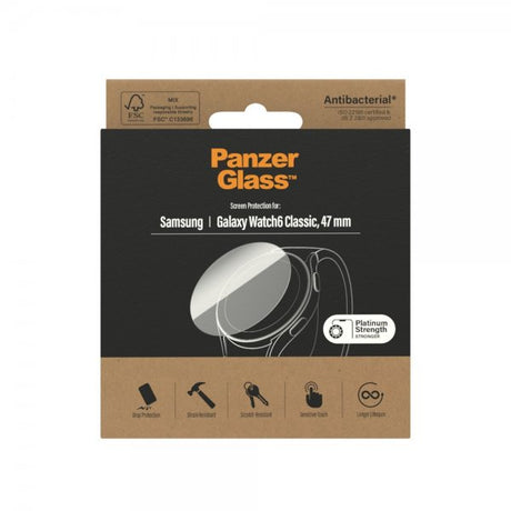 PanzerGlass Samsung Galaxy Watch 6 Classic 47mm Skärmskydd Glass