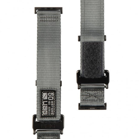 Urban Armor Gear (UAG) Apple Watch 44/45/46mm/Apple Watch Ultra Armband Active Strap LE Mörkgrå