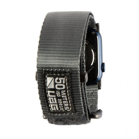 Urban Armor Gear (UAG) Apple Watch 44/45/46mm/Apple Watch Ultra Armband Active Strap LE Mörkgrå