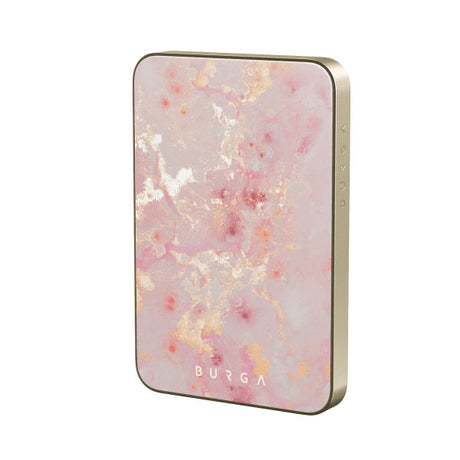 Burga Powerbank MagSafe 5000 mAh Golden Coral Guld