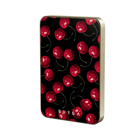 Burga Powerbank MagSafe 5000 mAh Cherrybomb Guld