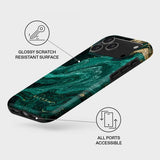 Burga iPhone 17 Pro Max Skal Tough MagSafe Emerald Pool