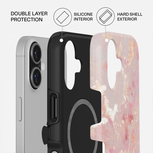 Burga iPhone 17 Skal Tough MagSafe Golden Coral