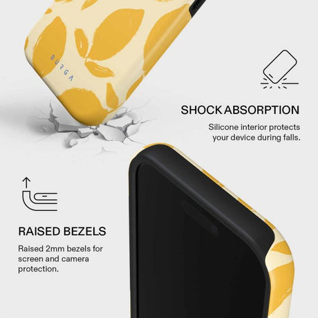 Burga iPhone 17 Skal Tough MagSafe Lemon Tart