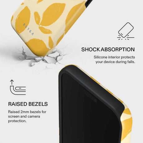 Burga iPhone 17 Pro Skal Tough MagSafe Lemon Tart