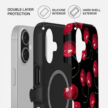 Burga iPhone 17 Skal Tough MagSafe Cherrybomb