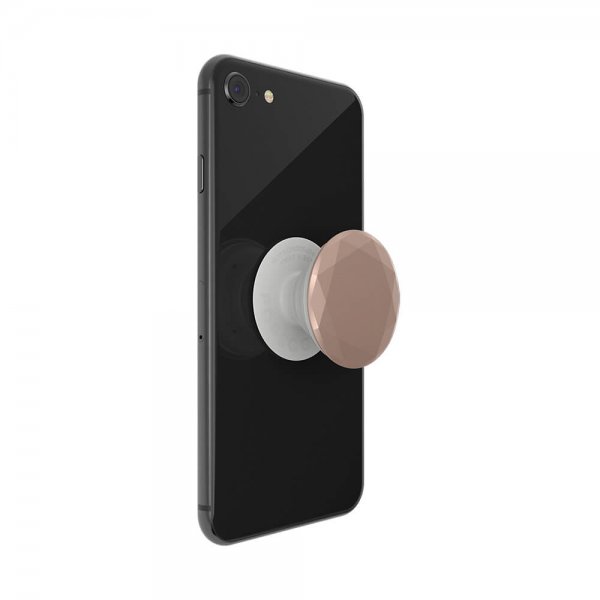 Popsockets PopGrip Metallic Diamond Rose Gold