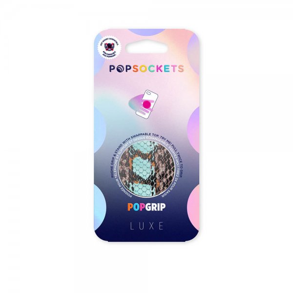 Popsockets PopGrip Embossed Metal Water Snake