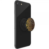Popsockets PopGrip Embossed Metal Leopard