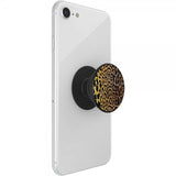 Popsockets PopGrip Embossed Metal Leopard
