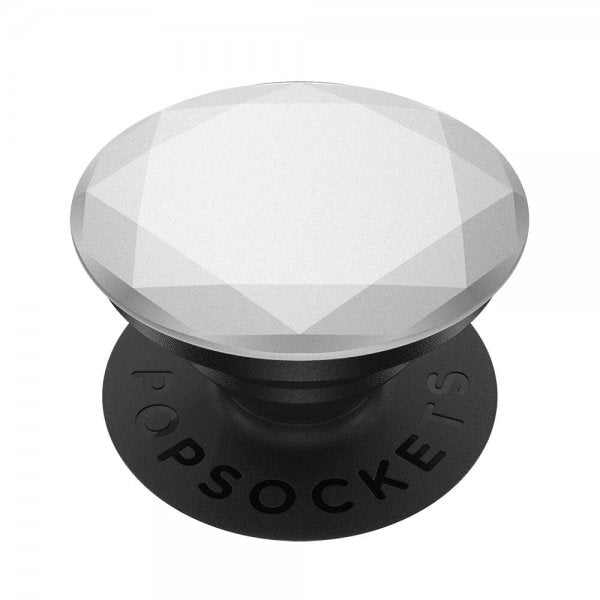 Popsockets PopGrip Metallic Diamond Silver