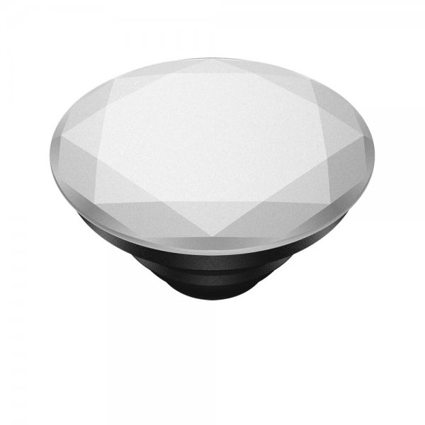 Popsockets PopGrip Metallic Diamond Silver