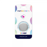 Popsockets PopGrip Metallic Diamond Silver