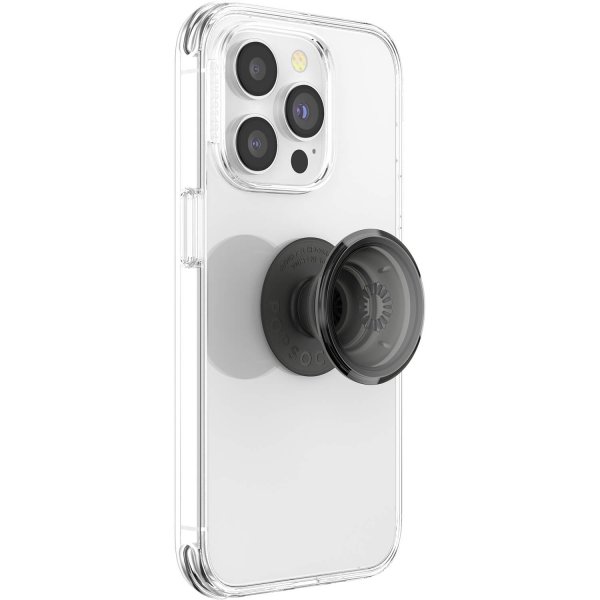 Popsockets PopGrip Translucent Black Smoke