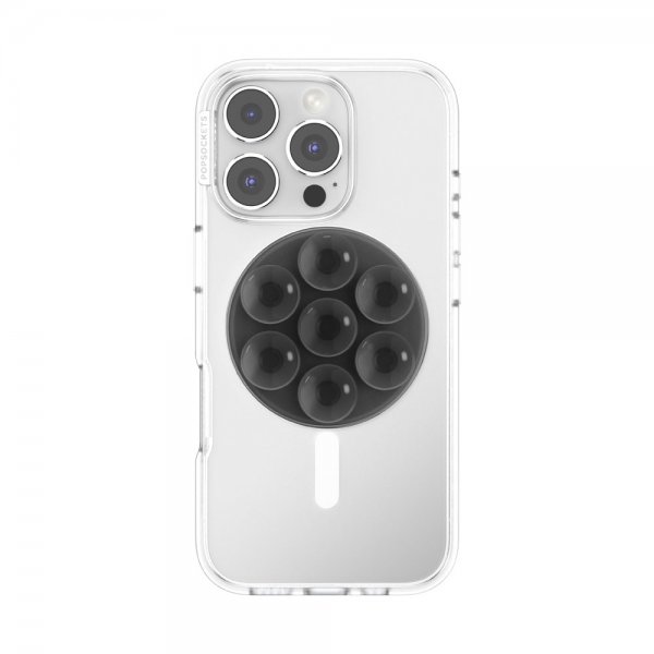 Popsockets MagSafe Suck-Up Grip & Mount Translucent Black